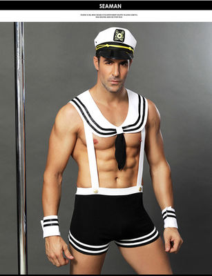 Đồ lót sexy của đàn ông XXL Eo 82cm Ngực 87cm Đồng phục thủy thủ Cosplay
