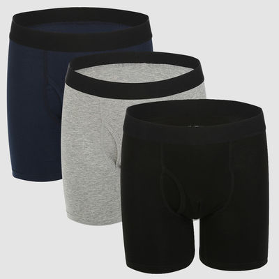 Sợi tre Cotton Spandex Boxer Quần đùi Quần đùi Nam Rayon XS-2XL Đồ lót