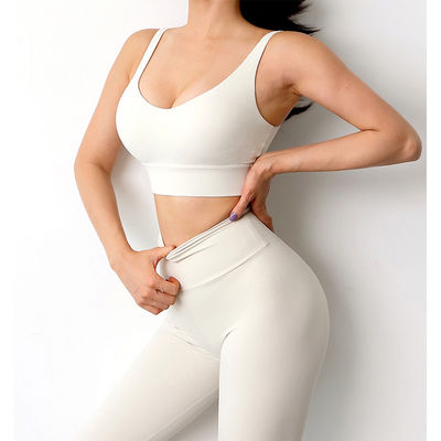 Phòng tập thể dục thoáng khí Quần áo yoga ngắn tay Phụ nữ tập thể dục Quần áo tập thể dục Xà cạp Mồ hôi Wicking