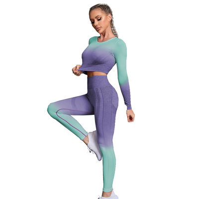 Tie Dye S M L Longline Sports Bra Crop Top Polyester Nylon Sport Leggings