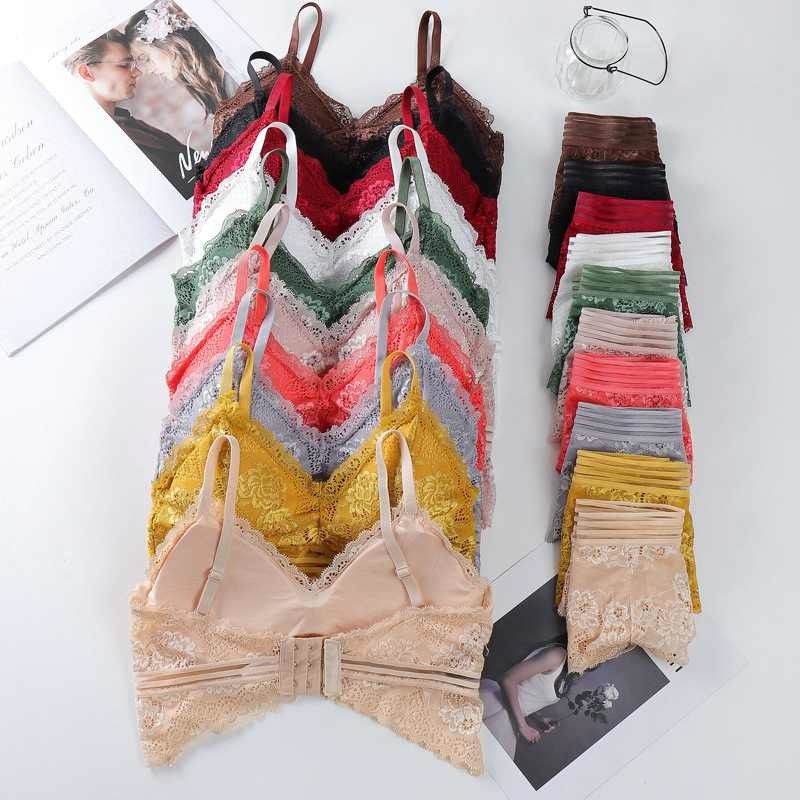 Big Boobs Lace See Through Bras 65kg Bralette thoải mái cho ngực lớn