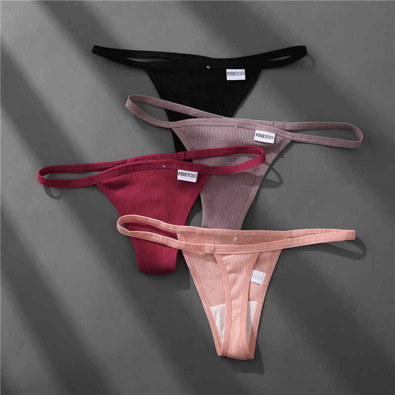 Áo lót cotton sexy thoáng khí 50kg 60kg Quần sexy chữ T dành cho phụ nữ Lady Thongs