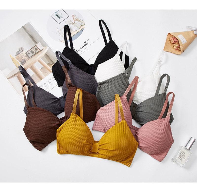 Elastane Áo ngực nữ cỡ lớn XXL Đệm thể thao thoáng khí Áo ngực ren Elastane