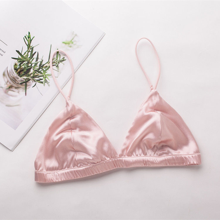 Áo ngực nữ gợi cảm có thể chuyển đổi Intimates Áo ngực không dây lụa 32A 32B 32C Nylon Spandex