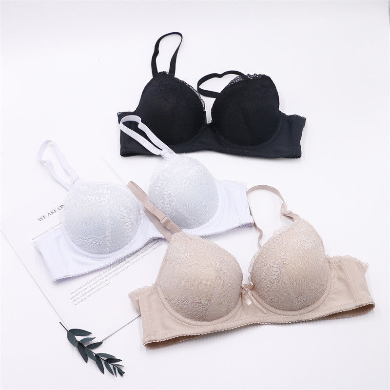 75B 75C Ren Push Up Bralette Áo ngực 50kg 60kg Chống vi khuẩn cho phụ nữ dệt kim