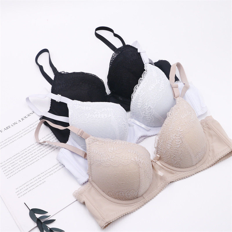 75B 75C Ren Push Up Bralette Áo ngực 50kg 60kg Chống vi khuẩn cho phụ nữ dệt kim