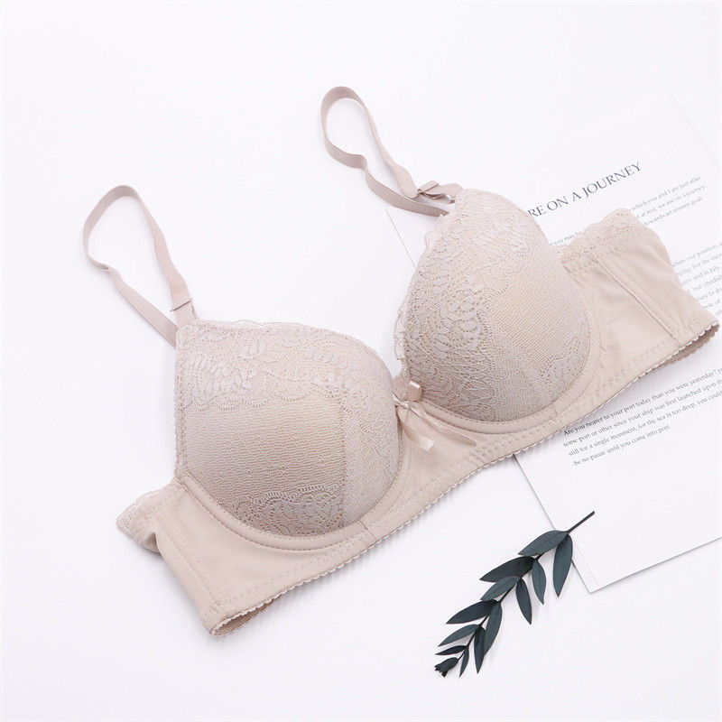 75B 75C Ren Push Up Bralette Áo ngực 50kg 60kg Chống vi khuẩn cho phụ nữ dệt kim