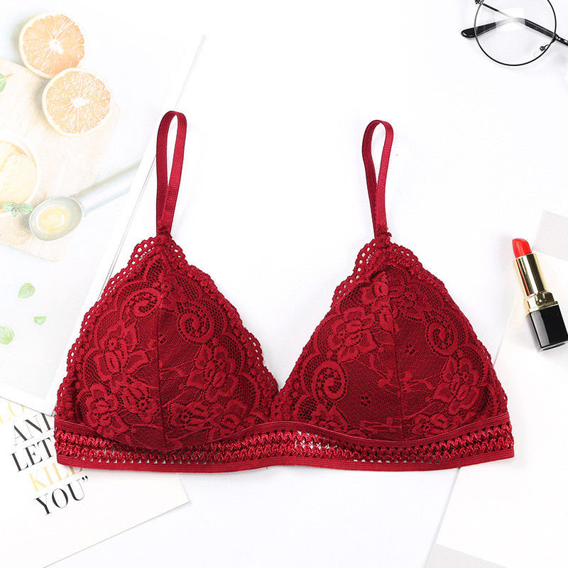 Liền mạch Đồ lót sexy Áo ngực Quần lót V Solid Nylon Spandex Nylon