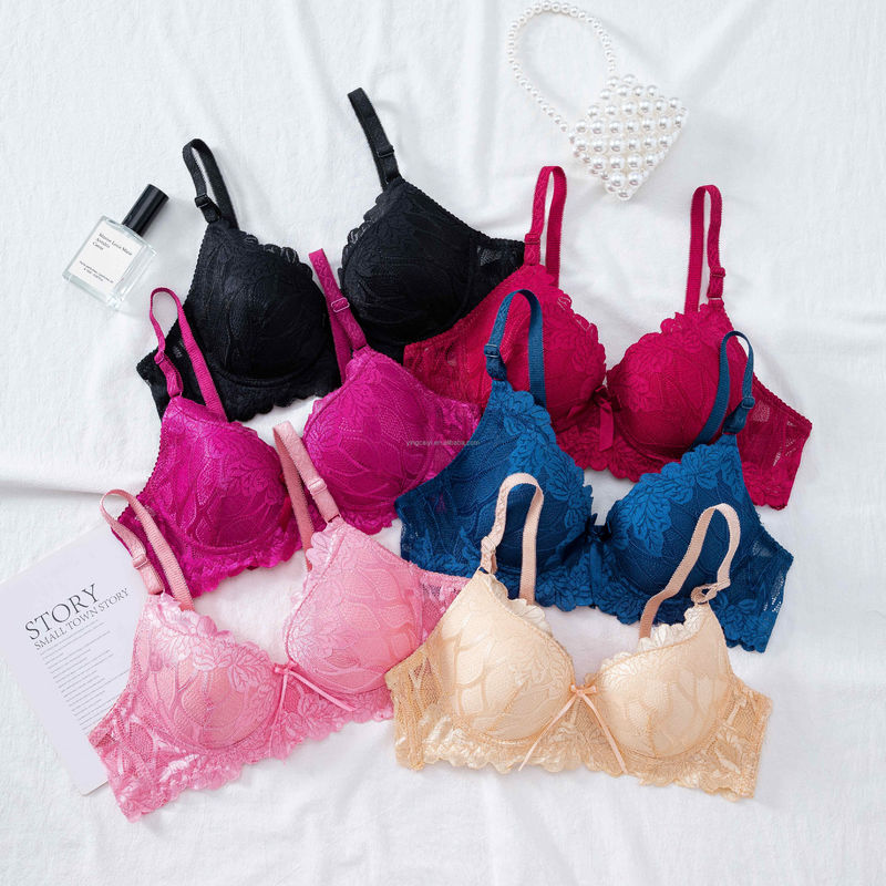 Thời trang nữ 50-60kg Áo lót nữ sexy liền mạch 75B 75C 75D Push Up Wireless