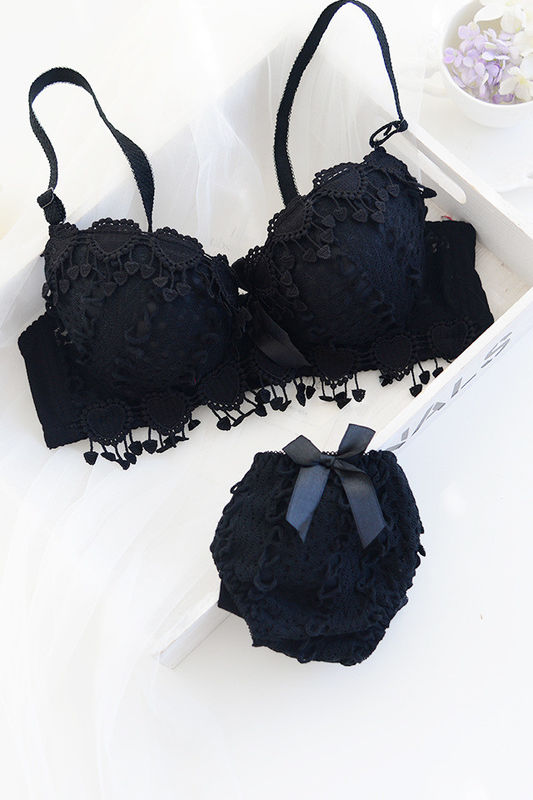 Chống tĩnh điện Áo ngực gợi cảm Penty Set Lụa Đồ lót bằng kỹ thuật nhuộm màu rắn