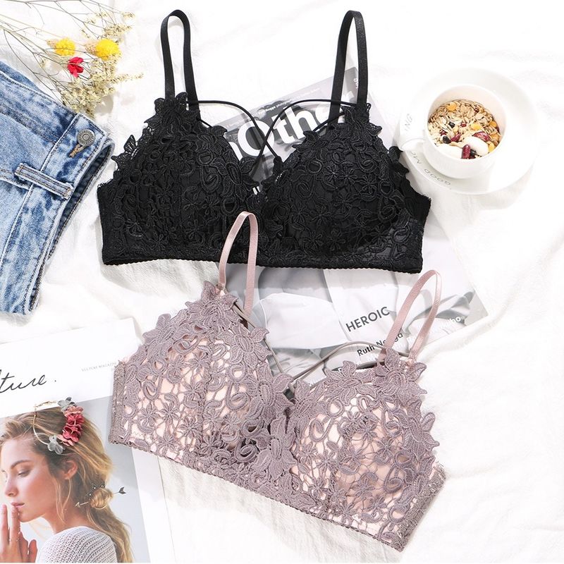 Chống tĩnh điện Áo ngực gợi cảm Penty Set Lụa Đồ lót bằng kỹ thuật nhuộm màu rắn