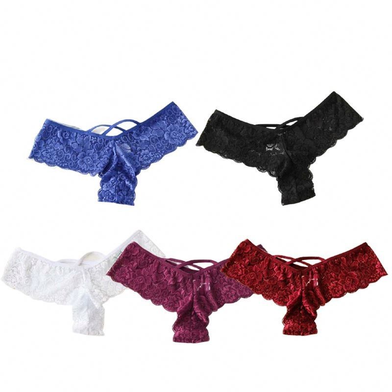 G-String 4XL 5XL Nylon đen Knickers ren sexy phụ nữ đồ lót Knickers