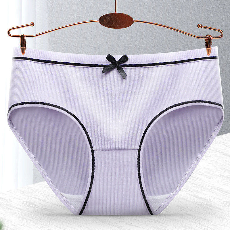 Đồ lót nữ giá rẻ sexy liền mạch thấp quần lót lụa băng một mảnh