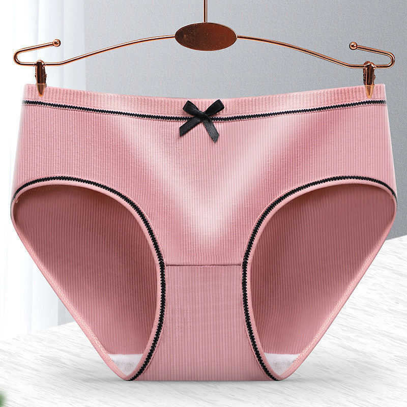 Đồ lót nữ giá rẻ sexy liền mạch thấp quần lót lụa băng một mảnh