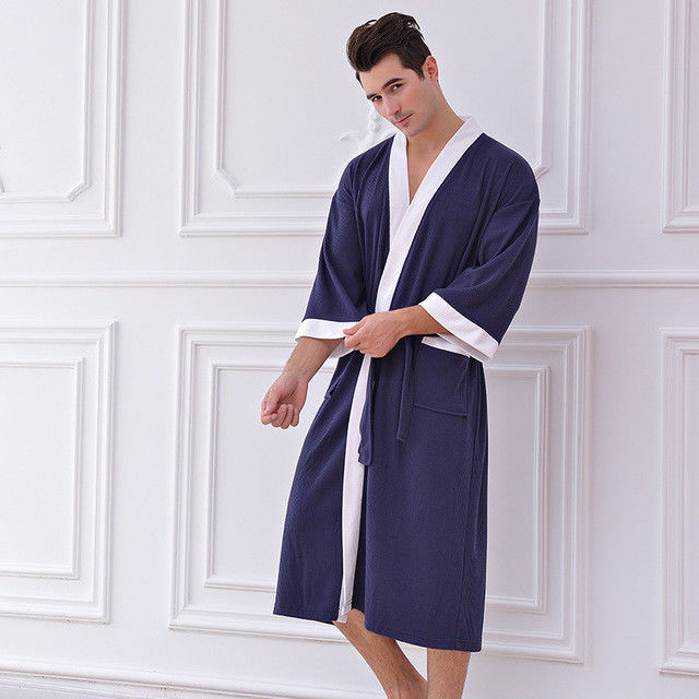 Áo choàng tắm cho nam giới Đồ ngủ Xl Xxl cho nam giới Quần pyjama ấm áp Sợi polyester