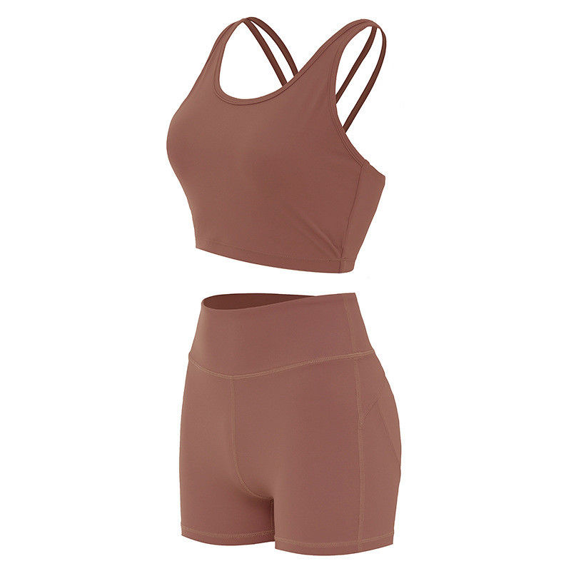 Butt Lifying Shorts Nữ Áo lót thể thao Gân liền mạch Bộ đồ tập luyện năng động
