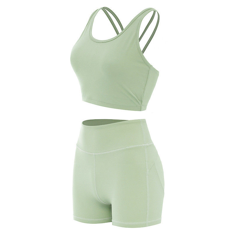 Butt Lifying Shorts Nữ Áo lót thể thao Gân liền mạch Bộ đồ tập luyện năng động
