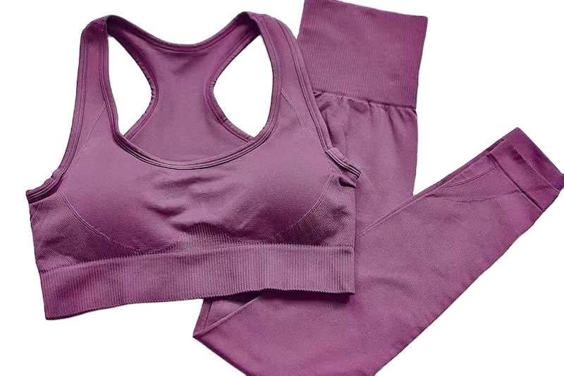 Bộ đồ tập luyện Polyester Áo lót thể thao nữ S M L Cạp lưng cao thể dục