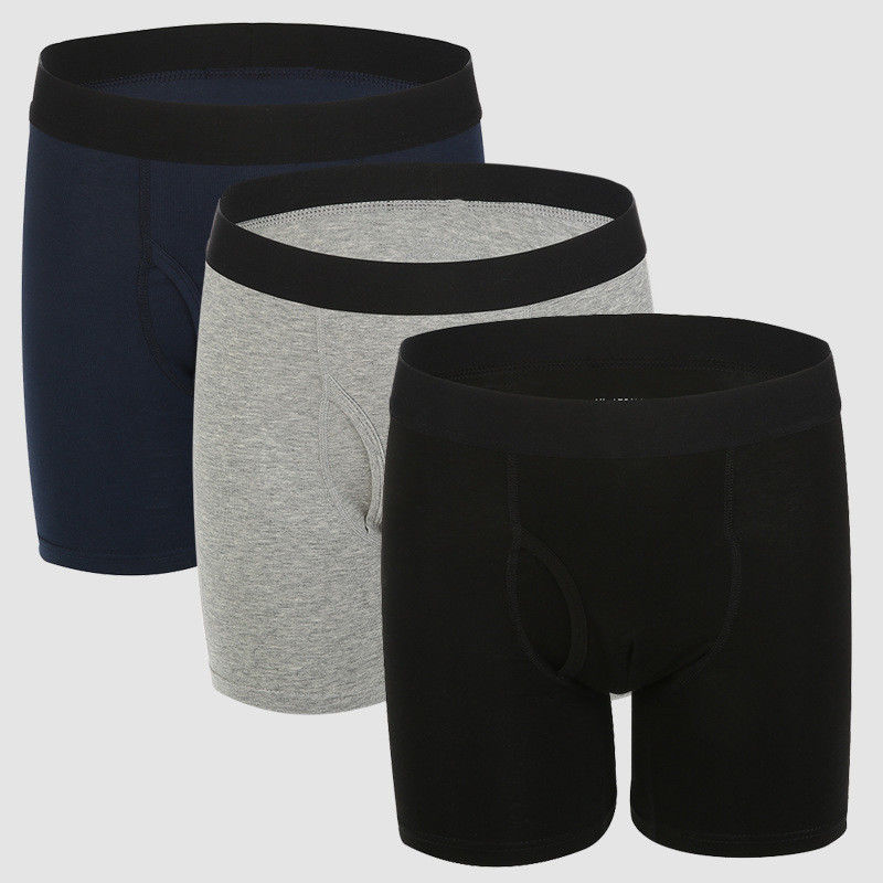 Sợi tre Cotton Spandex Boxer Quần đùi Quần đùi Nam Rayon XS-2XL Đồ lót