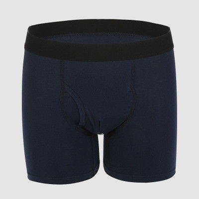 Sợi tre Cotton Spandex Boxer Quần đùi Quần đùi Nam Rayon XS-2XL Đồ lót