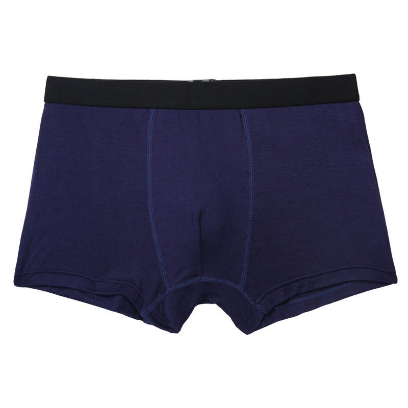 Quần lót nam màu đen RTS Boxer cotton 95 Cotton 5 Spandex Đồ lót