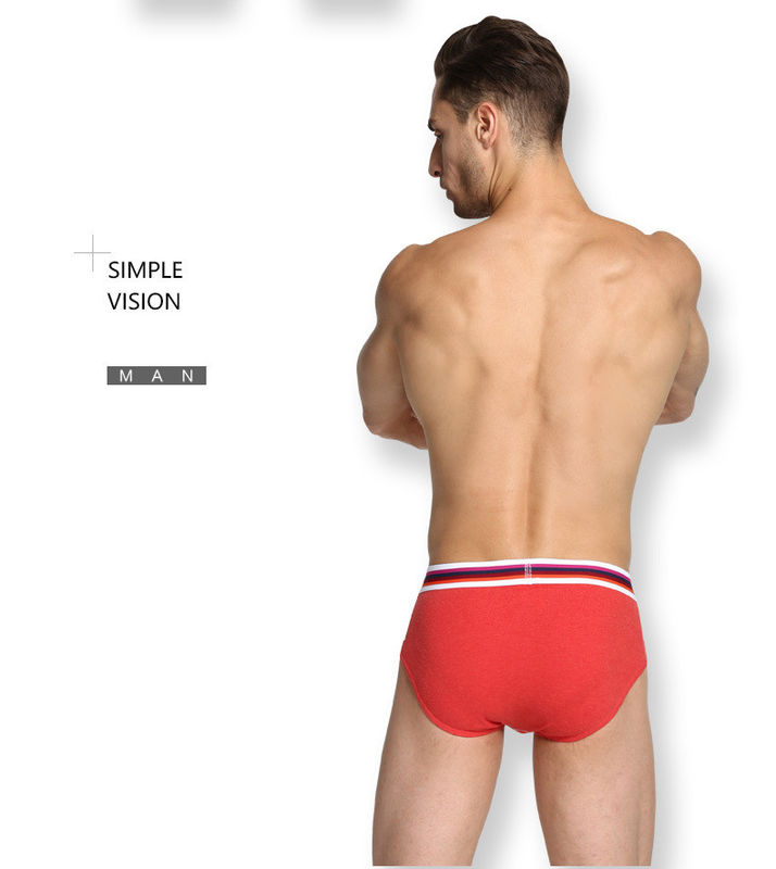 Quần lót nam sexy Boxer quần đùi Bikini màu xanh lá cây Đồ lót bằng vải cotton tinh khiết của nam giới