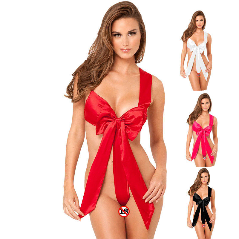 Sợi nhuộm Nude V Cổ đồ lót cộng với đồ ngủ ren trong suốt Bộ đồ ngủ